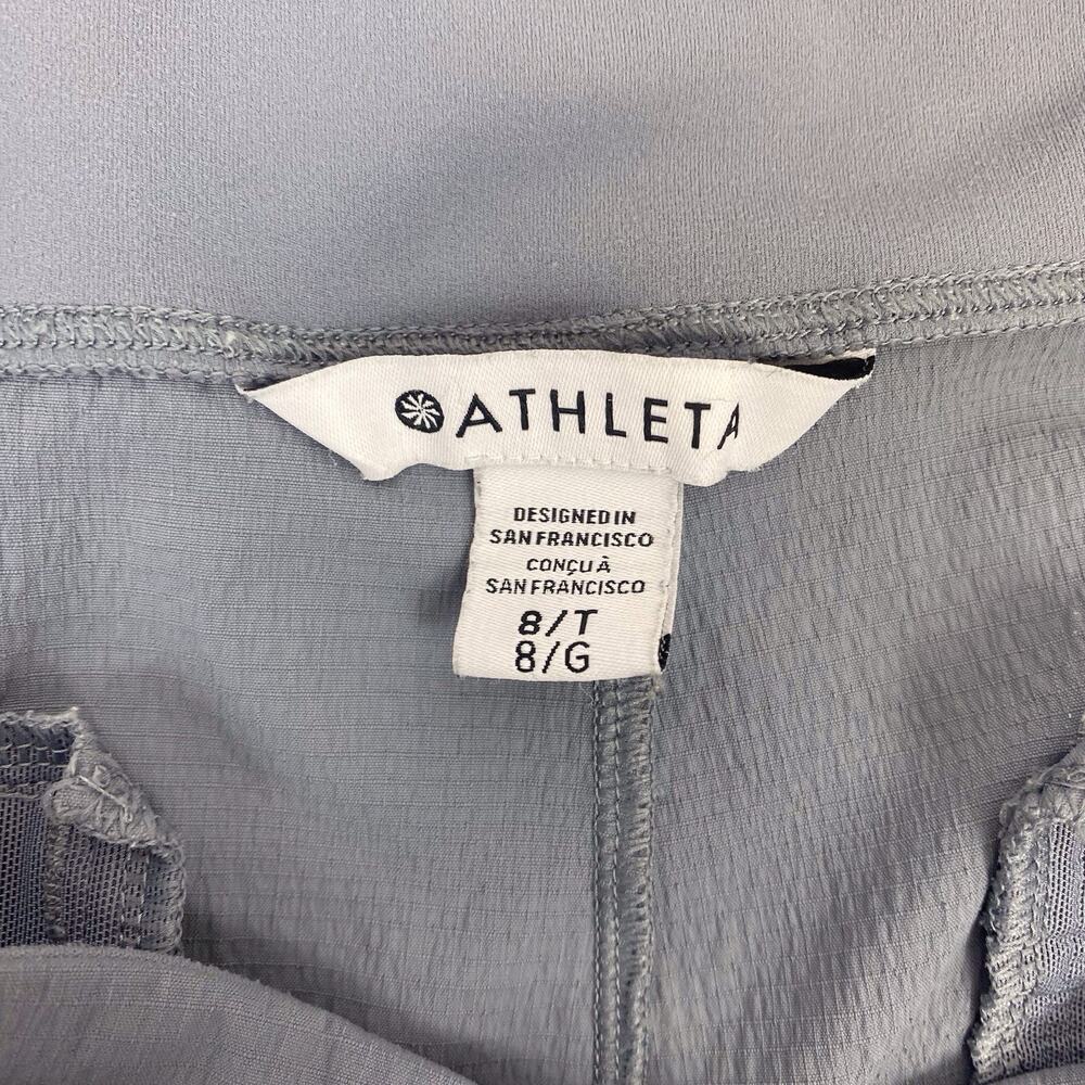 Athleta Trekkie North High Rise Jogger Pants Blue Hiking Outdoor Size 8 Tall - Picture 5 of 10